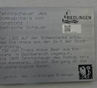 „Badische Scheuer“- ehem. konstanzische Zehntscheu