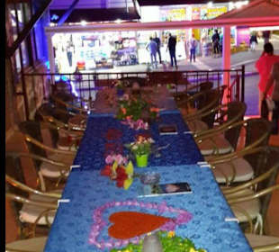 Dekoration hier z.B. für Stammtischtreffen 