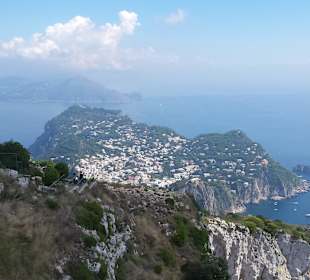 Capri Blick vom Monte Solaro