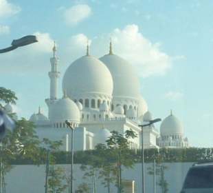 Sheikh Zayed Moschee in Abu Dhabi