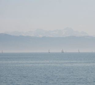 Blick vom Malereck auf den Säntis