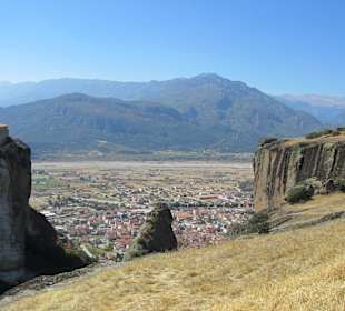 Blick auf das umliegende Tal 