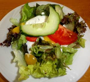 Der Beilagensalat zum Schnitzel