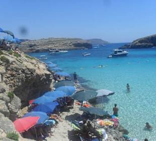 Niebieska Laguna Comino