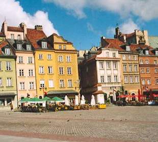 Bürgerhäuser am Zamkowy Platz