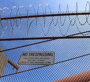 Betreten verboten! Golden Gate Bridge
