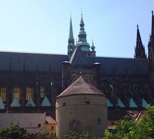 Rotunda bij het kasteel van Praag