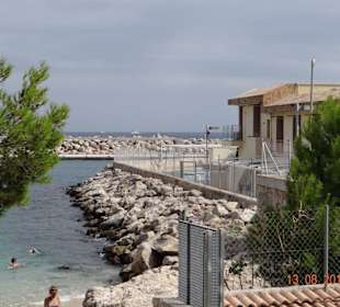 Fuß läufiger Strand