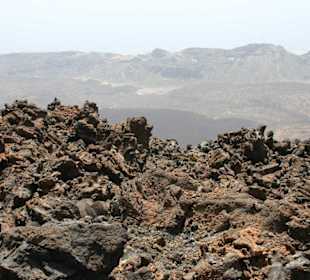 Vom Teide landeinwärts