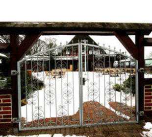 Eingang zum Biergarten