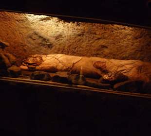 Mumie im Centro Interpretación