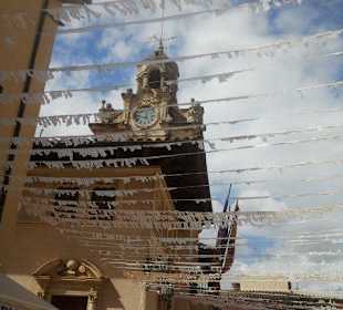 Geschmückte Häuser