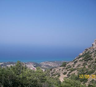Blick vom Kloster Agios Ioannis Prodromos