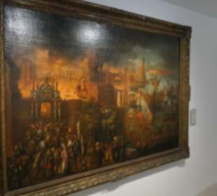 Beim Museu de Mallorca in Palma