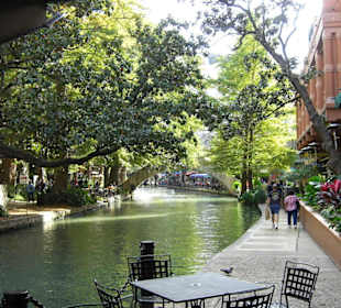 Riverwalk im Zentrum San Antonios