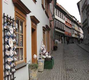 Eingang Krämerbrücke vom Fischmarkt
