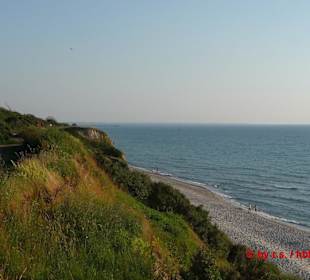 Blick zurück nach Wustrow ( Seebrücke )