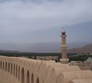Blick von der Festung in Nizwa