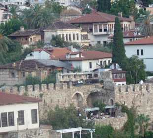 Blick auf die Altstadt Antalya