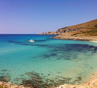 Strand Cala-Mesquida im Mai 2012