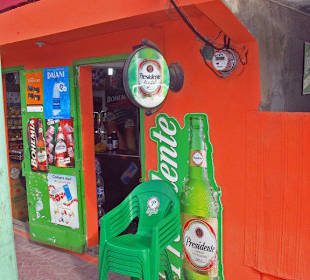 Bunte Häuser überall