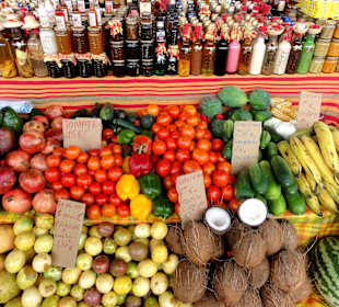 Rundgang über den Markt in Saint-François
