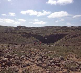 Der Weg zum Odjo d`Mar auf Boa Vista