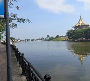 Spaziergang am Sarawak River
