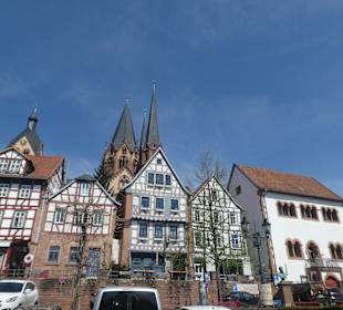 Am Untermarkt von Gelnhausen