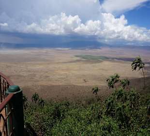 Aussichtspunkt auf Krater