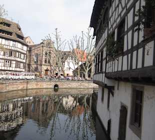 Altstadt Straßburg im Frühling