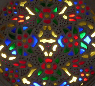 Leuchtkraft der Glasfenster