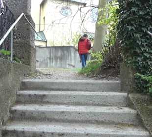 Fußweg zum Kapuzinerkloster