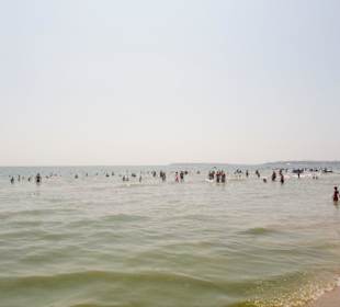 Meer in der Nähe des Hotels