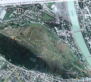 Fußweg zum Kapuzinerkloster