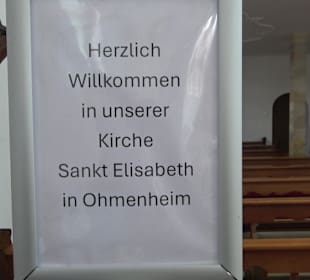 Kirche St. Elisabeth Ohmenheim
