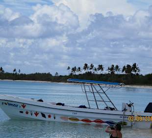 Einsamer Strand auf Sanoa
