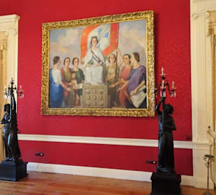 In den Räumen des Rathauses von Funchal