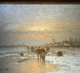 Hollandische Maler "Wintertag