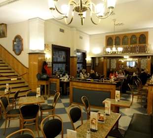 Blick in das Café