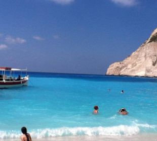 Strand am Schiffswrack