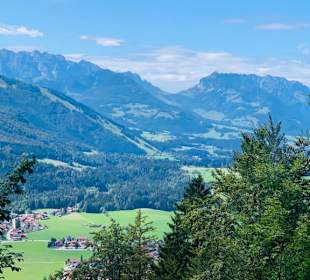 Blick auf Reit im Winkl