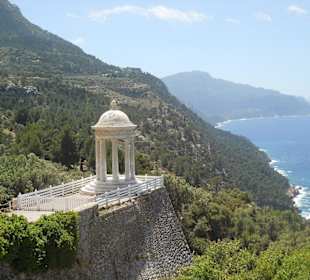 Ausblick auf den Tempel