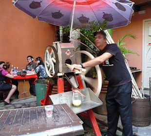 Cocktails im Lichthof