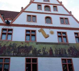 Gesamtgemälde Innenhof