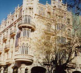 Häuserfassade Palma