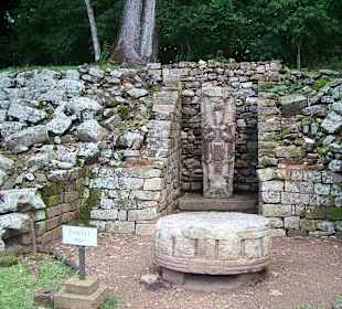 Gut restaurierte Anlage