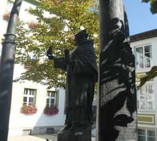 Bei einem Stadtbummel durch Bad Kötzting