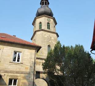 Außenansicht der Markgrafenkirche Seibelsdorf