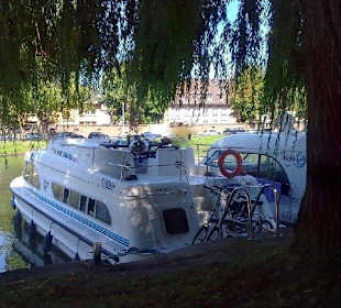 Im Jachthafen in Straßburg